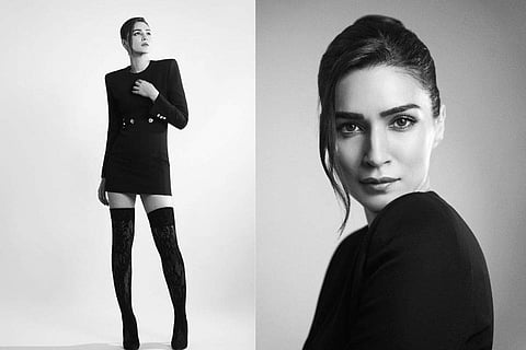 Kriti Sanon stuns in glamorous Versace LBD in recent photoshoot