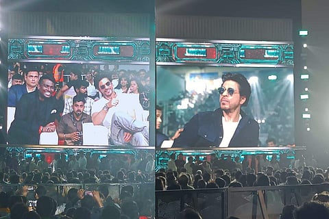 Shah Rukh Khan at Jawan Pre launch event in Chennai