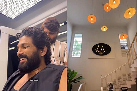 Take a look inside Allu Arjun’s exquisite home and the sets of ‘Pushpa 2’ [VIDEO]