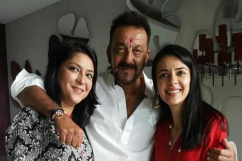 Sanjay Dutt and Priya Dutt share adorable Rakha Bandhan posts