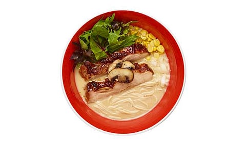 Tsuta soba teriyaki chicken paitan
