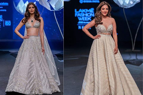 Diana Penty and Nisha Aggarwal in Hasu edit