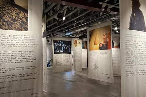 Postcards of partition