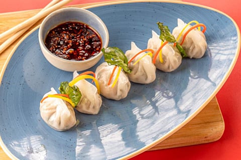Basil Chicken Dimsum
