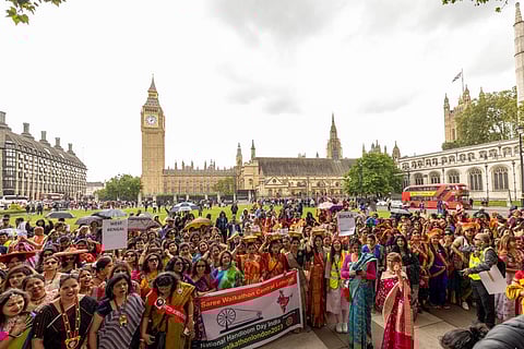 More than 700 women participated in the walkathon