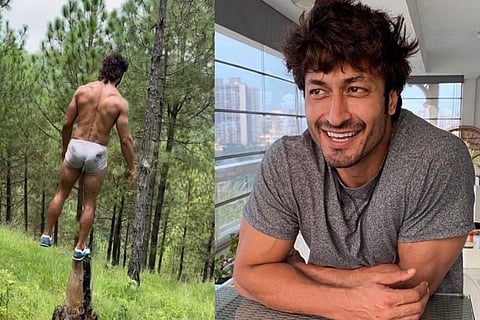 Vidyut Jammwal shared a video of himself
