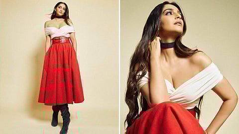 Sonam Kapoor paints the town red with her latest style statement