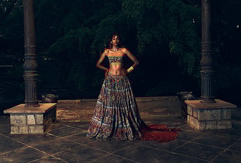 Chirumamilla nostalgic reverie bridal look