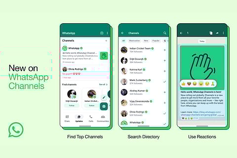 Mark Zuckerberg launches WhatsApp Channels in India