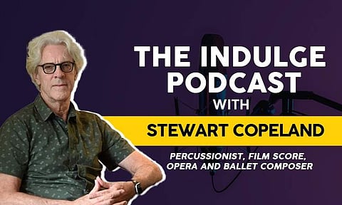 From a rock band to a ballet composer — the story of Stewart Copeland from the man himself!