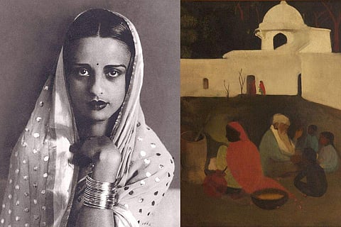 In frame: Amrita Sher-Gil and The Story Teller