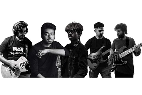 (L-R) Aneesh Thunga, Mark Shu, Antony Thomas, Dilip, Kevin Jason