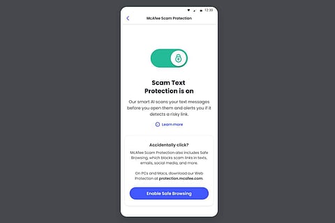 McAfee's new AI-based product to spot, block scams in real-time