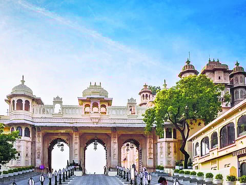 The palace in Old City Udaipur