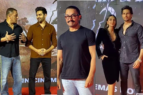 Many images and videos from the event were shared on Instagram by paparazzi accounts