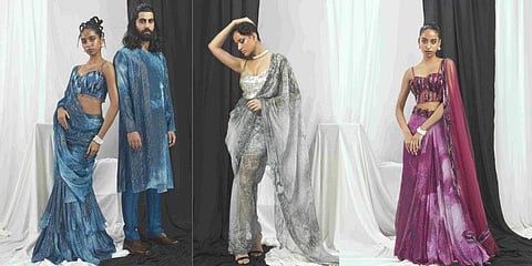 Nirmooha’s Matrix Fall/Winter 23 edit brings the geometric extravagance of the Art Deco era