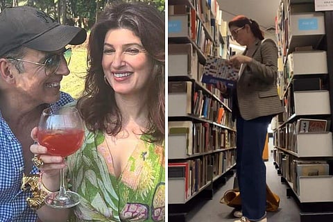 Akshay Kumar congratulates Twinkle Khanna