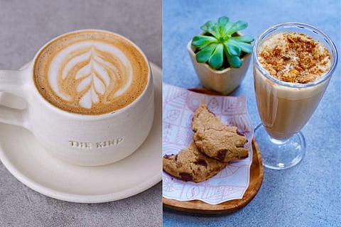 Banoffee Latte and Coffee Cookie Dough Shake