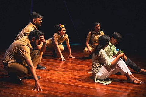 Scene from the play