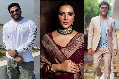 (L-R) Raj, Subhashree and Abir