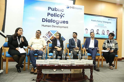 Experts seated for the panel discussion