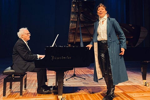 In frame: Bengt Forsberg and Maria Forsström