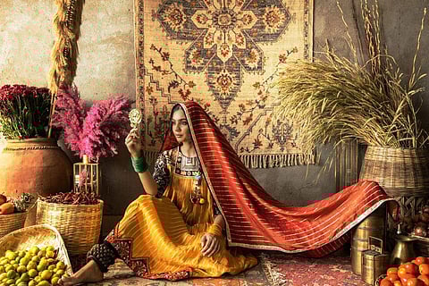Seharre by Sahithee Reddy's Nazm is all about distinct weaves and surprising elements of craft