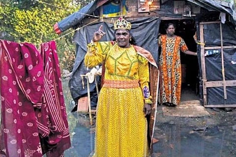 Dances with the floodwaters