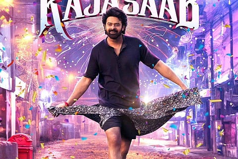 In frame: Prabhas in The Raja Saab poster
