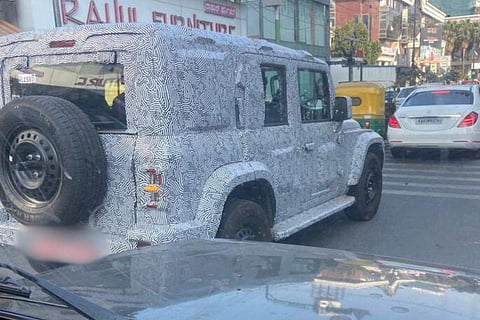 In frame: 5-door Thar