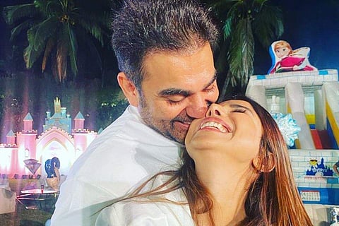 In frame: Arbaaz Khan and Sshura Khan