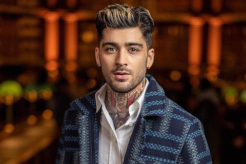 Zayn Malik at the latest edition of Paris Fashion Week