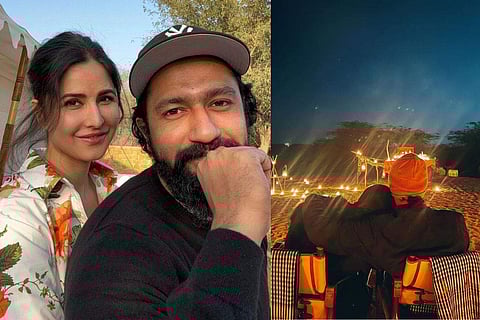 In frame: Pics from Vicky Kaushal and Katrina Kaif's Rajasthan vacation