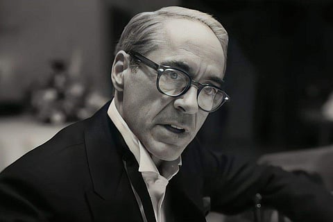 In frame: Robert Downey Jr in Oppenheimer