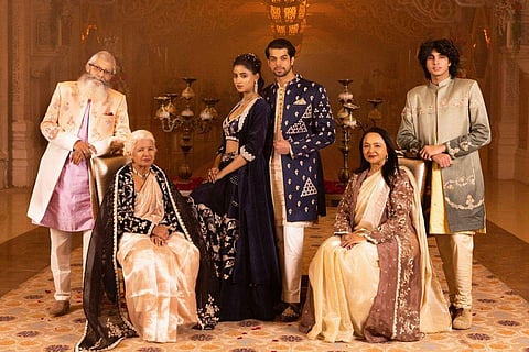 Fashion collection Jalsa signifies celebrations aligning with the festive spirit of weddings and events