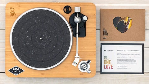 The Stir It Up turntable from House of Marley