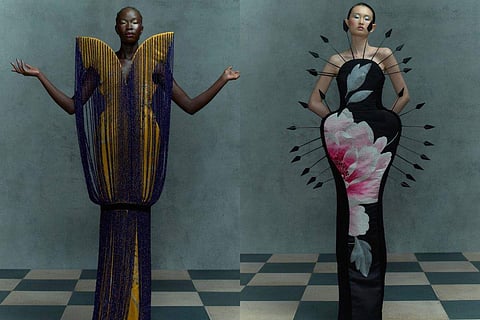 In frame: Pieces from Harris Reed's collection at LFW 2024