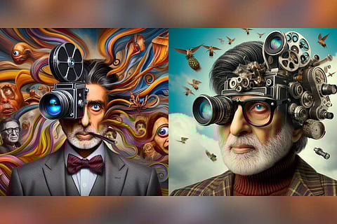 Pics shared by Amitabh Bachchan ; Pics: Twitter/@SrBachchan