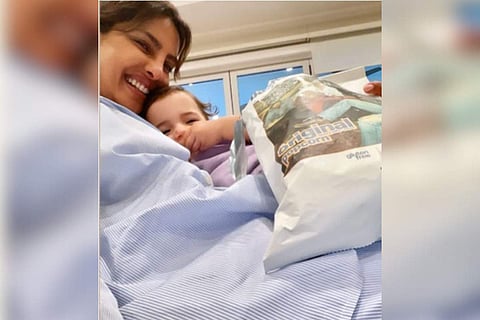 Priyanka Chopra with Malti Marie