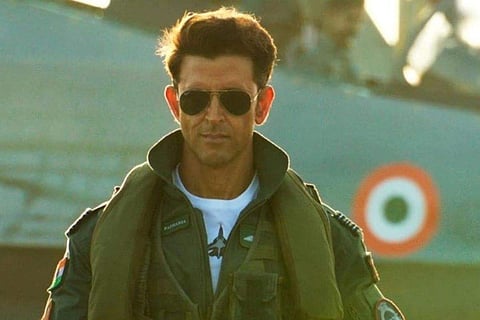 In frame: Hrithik Roshan in Fighter