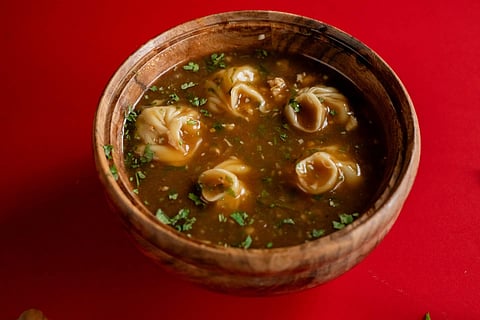 Soup momos