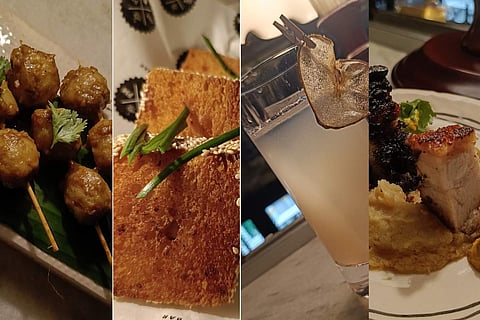 Glimpses of the menu