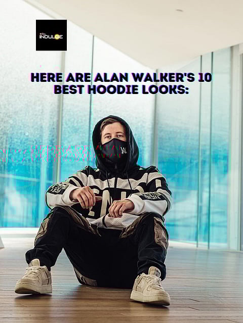 Here are Alan Walker's 10 best hoodie looks from concerts:
