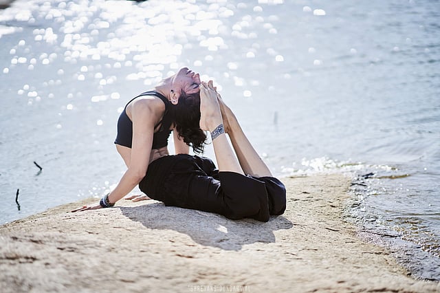 Yoga and sunshine