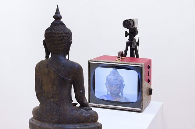 Nam June Paik’s <em>TV Buddha</em> (1989)