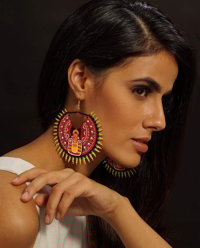 Theyyam-inspired earring
