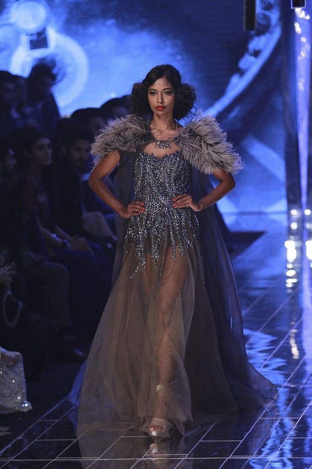 Pavitra walking for Manish Malhotra