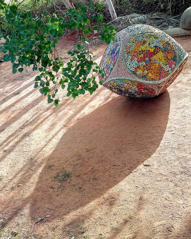 <em>Priya Sundaravalli's 'Blossoming', bird's eye view</em>