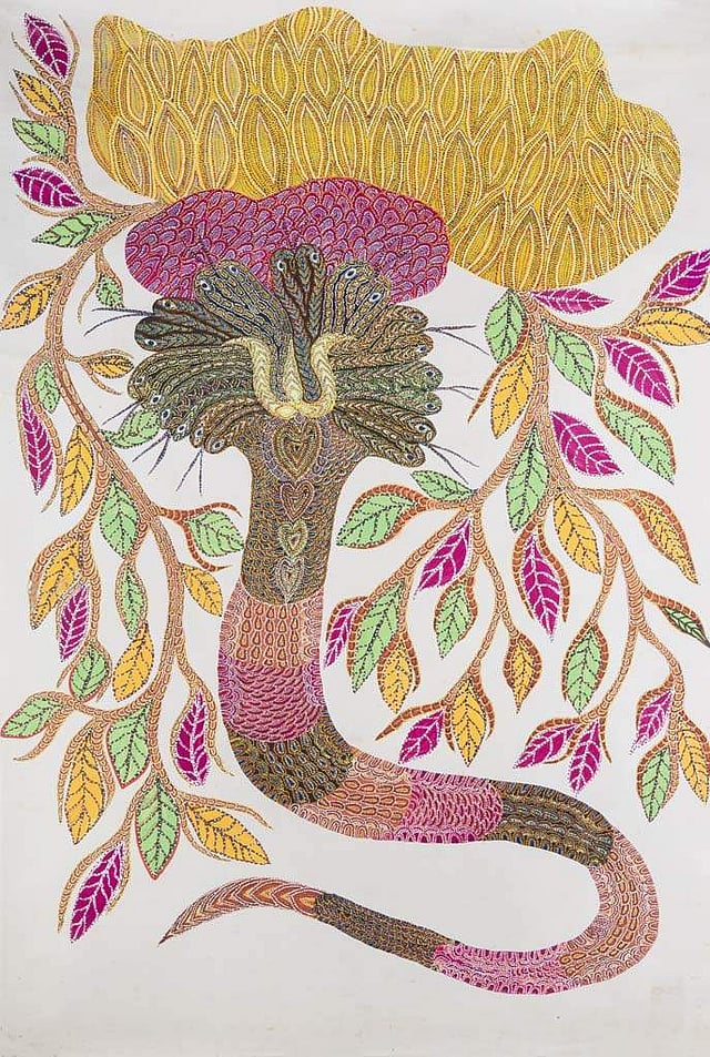 <em>Jangarh Singh Shyam; courtesy Museum of Art & Photography </em>