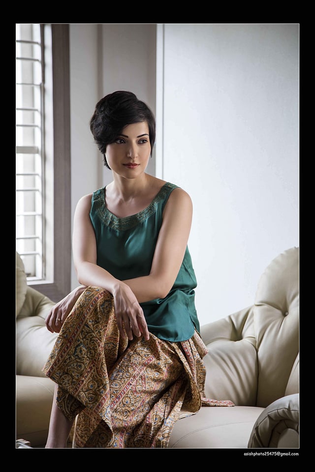 <em>Actor Arpita, whose upcoming movie Abyakto has been praised in all the film festivals</em>
